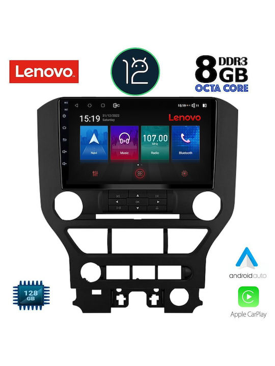 Lenovo Sistem Audio Auto pentru Ford Mustang 2015-2020 (Bluetooth/USB/AUX/WiFi/GPS/Partitură)
