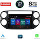 Lenovo Sistem Audio Auto pentru Volkswagen Tiguan 2004-2016 (Bluetooth/USB/AUX/WiFi/GPS/Partitură) cu Ecran Tactil 9"