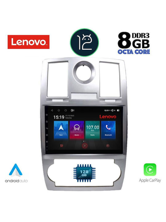 Lenovo Sistem Audio Auto Chrysler 300C 2005-2010 (Bluetooth/USB/AUX/WiFi/GPS/Partitură) cu Ecran Tactil 9"
