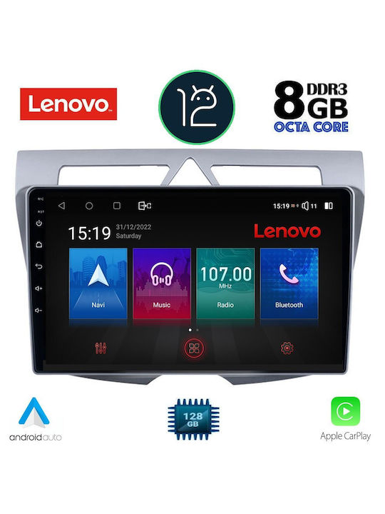 Lenovo Sistem Audio Auto pentru Kia Picanto 2008-2011 (Bluetooth/USB/AUX/WiFi/GPS/Partitură) cu Ecran Tactil 9"