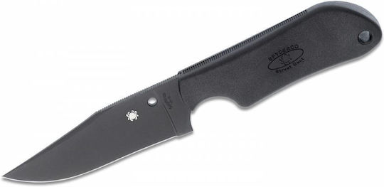 Spyderco Street Beat Μαχαίρι Μαύρο σε Θήκη