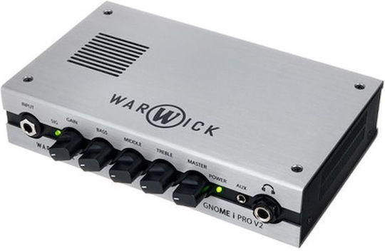 Warwick Gnome i Pro V2 Κεφαλή Ηλεκτρικού Μπάσου 300W Ασημί