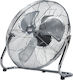 Bormann BFN9015 Ανεμιστήρας Δαπέδου 90W Διαμέτρου 45cm Ασημί