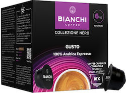 Bianchi Coffee Espresso 100% Arabica Vanilie 16capace