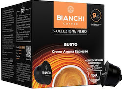 Bianchi Coffee Espresso Crema Aroma Vanille 16Mützen