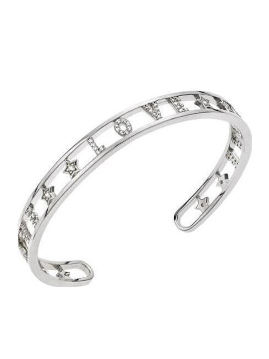 Breeze Damen Armband Handschellen aus Silber mit Zirkon 6,5cm