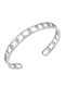 Breeze Damen Armband Handschellen aus Silber mit Zirkon 6,5cm