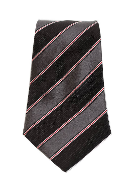 Giorgio Armani Men's Tie Silk Printed in Gray Color