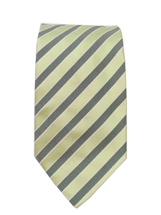 Giorgio Armani Silk Men's Tie Printed Green