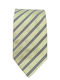 Giorgio Armani Silk Men's Tie Printed Green