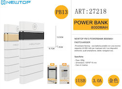 Newtop PB13 8000mAh Χρυσό