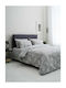 Vesta Home NEFELI-1 Coverlet Queen Size Cotton Gray 230x260cm