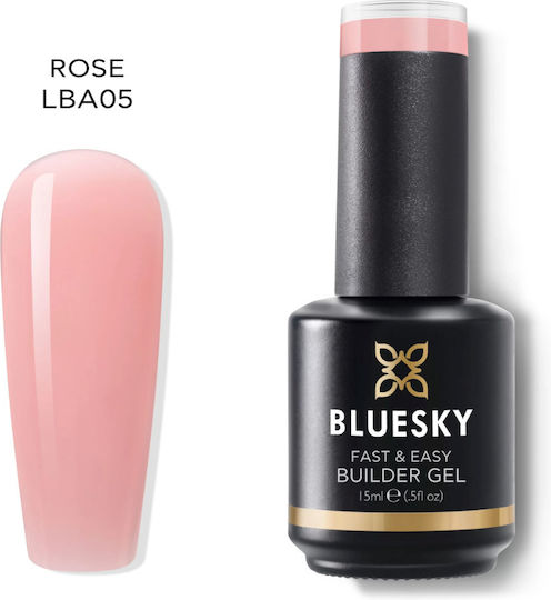 Bluesky Fast & Easy Builder Gel Νυχιών Ροζ 15ml
