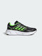 Adidas Galaxy Star Bărbați Pantofi sport Alergare Core Black / Solar Green / Gray