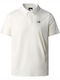 Men's Short Sleeve Polo T-shirt White