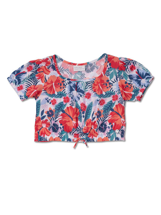 Tuc Tuc Kids Crop Top Short Sleeve Multicolour