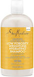 Shea Moisture Low Porosity Weightless Shampoos Feuchtigkeit für Alle Haartypen 1x384ml