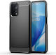 Techsuit Carbon Back Cover Silicon Negru (Galaxy A54OnePlus Nord)