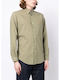 Long-sleeved Denim Shirt Khaki