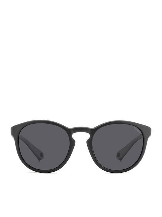Polaroid Men's Sunglasses with Black Plastic Fr...