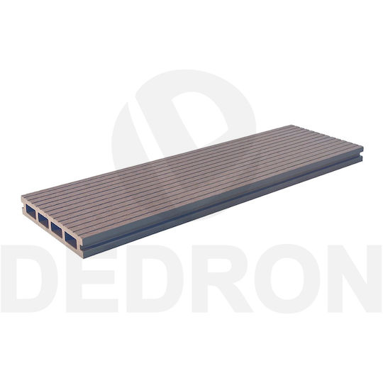 Dedron Bamboo Plank for Garden Flooring Coffee 360x15cm