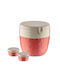 Koziol Cutie pentru Mâncare Plastic Nature Coral 14.2x13.5cm 3buc
