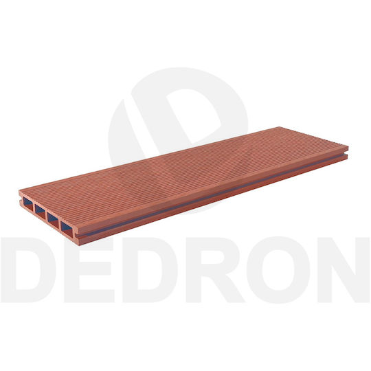 Dedron Дъска за градински под от WPC 390x15бр 1бр Светло кафяво