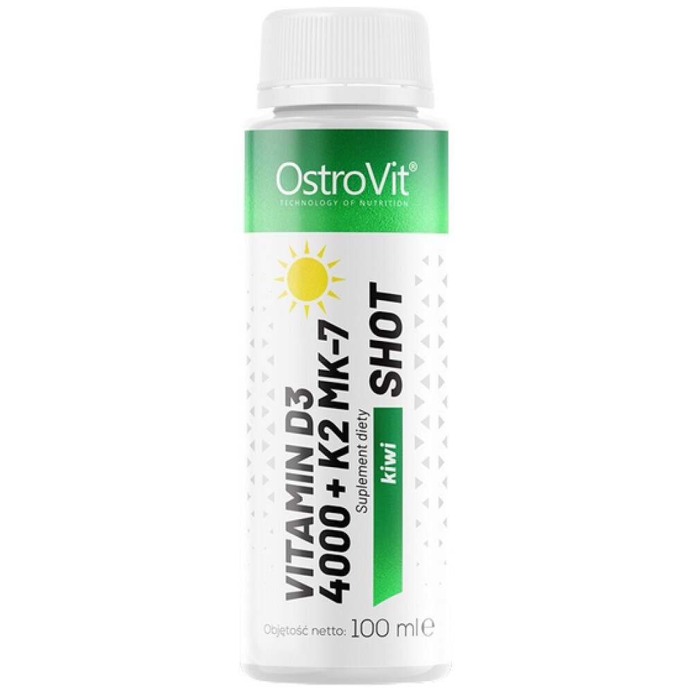 OstroVit Vitamin D3 4000+K2 MK7 Shot Kiwi 100ml Skroutz.gr