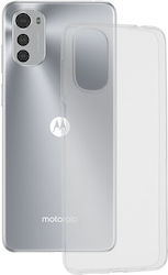 Techsuit Moto E32 Moto Umschlag Rückseite Silikon Transparent (Motorola Moto E32 / E32s)