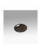 Faro Barcelona Rotund Metalic Spot Încorporat cu Soclu GU10 Negru 9x9cm. 1buc