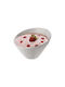 Garibaldi Melamine Salad Bowl White 30x30x19cm