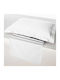 Vesta Home Sheet King Size with Elastic 180x200+40cm. Athena 300 White