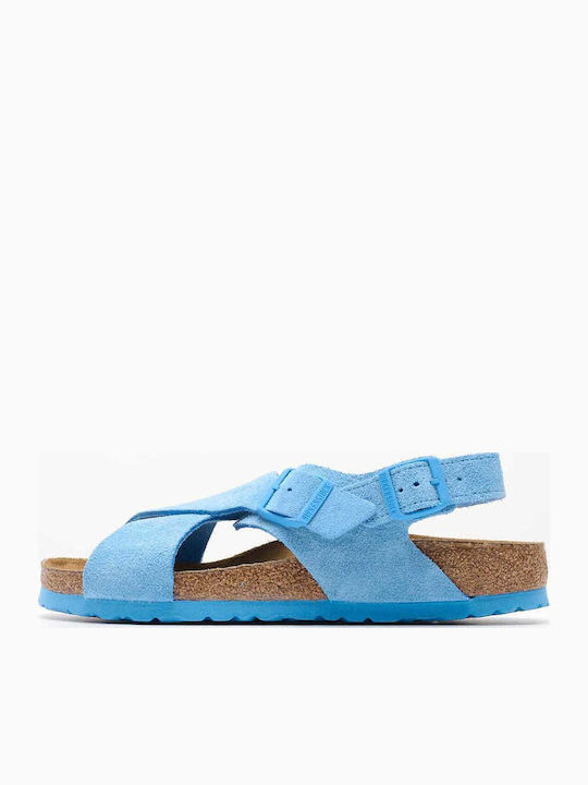 Tulum Women's Flat Sandals Sky Blue Regular Fit
