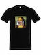 Herrenbluse "Monalisa Lollipop", Schwarz