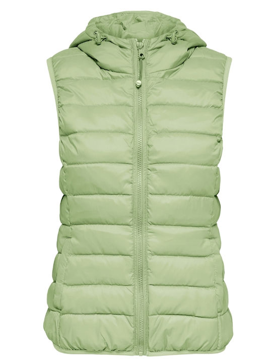 Only New Tahoe Κοντό Γυναικείο Αμάνικο Puffer Μ...