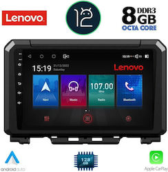 Lenovo Car-Audiosystem für Suzuki Jimny 2017> (Bluetooth/USB/AUX/WiFi/GPS) mit Touchscreen 9"