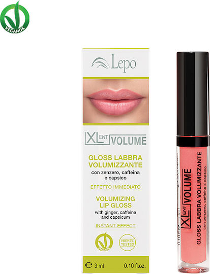 Lepo XLent Volume Lip Gloss Coral 3ml