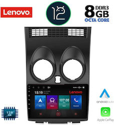 Lenovo Car Audio System for Nissan Qashqai 2007-2014 (Bluetooth/USB/AUX/WiFi/GPS/CD) with Touch Screen 9"