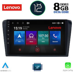 Lenovo Car-Audiosystem für Mazda 3 2003-2008 (Bluetooth/USB/AUX/WiFi/GPS) mit Touchscreen 9"