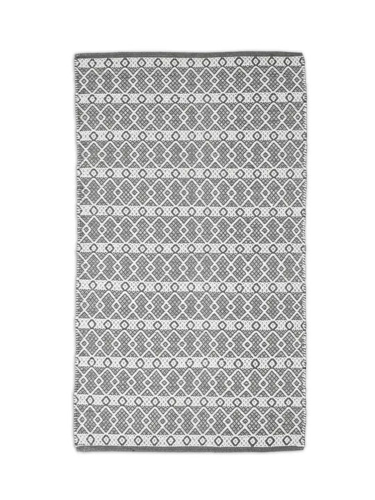 Koulis Carpets Santorini Rug Rectangular Summer Cotton Gray