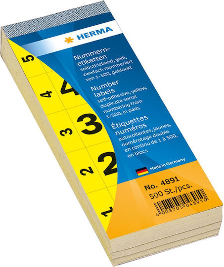 Herma 500 Self-Adhesive Rectangular A4 Labels 28x56mm