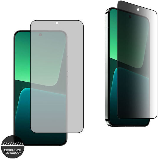 Idol 1991 0.3mm Privacy Full Face Tempered Glass Black (Xiaomi 13) 8335099