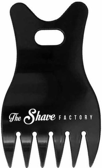 The Shave Factory Βούρτσα Μαλλιών Μαύρη