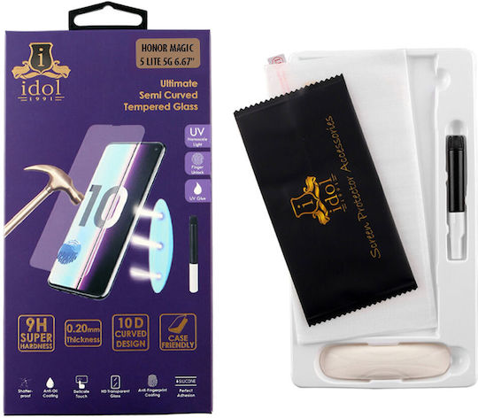 Idol 1991 0.2mm Full Glue Full Face Tempered Glass (Honor Magic 5 Lite, 5 G)