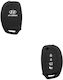 Silicone Car Key Cover Case with 2 Buttons for Hyundai Black