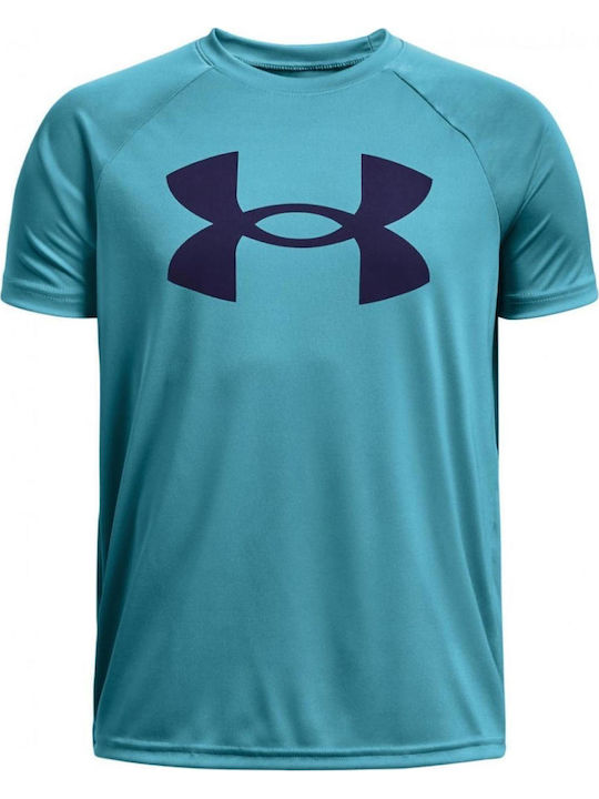 Under Armour Kids' T-shirt Blue Tech