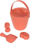 Laessig Plastic Beach Bucket Set with Accessories Pink (5pcs)