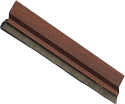 Amig Draft Stopper Brush Door with Brush in Brown Color 1m