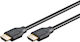 Goobay HDMI 2.1 Ultra High Speed 48Gbps 4K 120Hz HDR VRR Cable HDMI Male - HDMI Male 0.5m Black