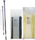 Elvhx Plastik Kabelbinder 155mmx2,6mm in Weiß Farbe (1Stück) 1072